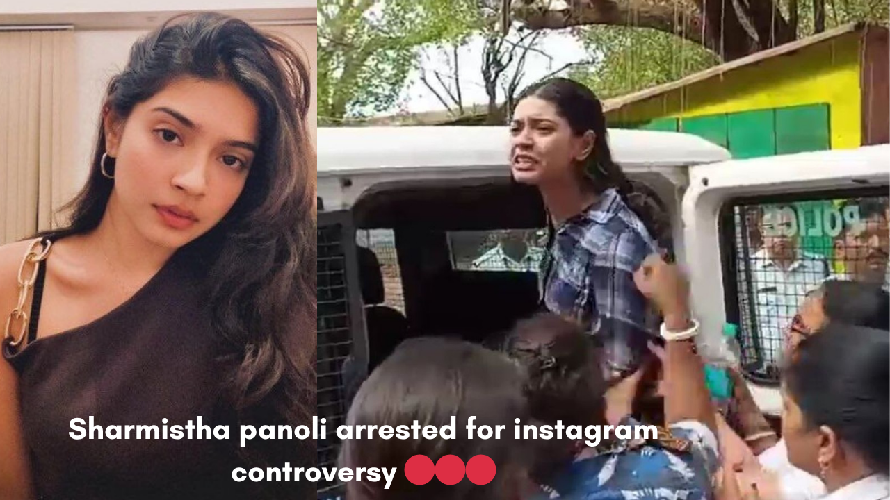 Sharmistha panoli controversy