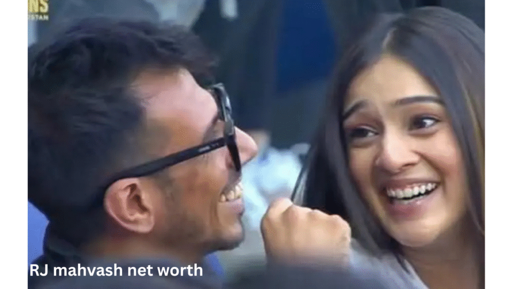 RJ mahvash net worth 